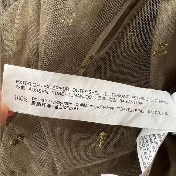 Brand new Zara Layered Mesh Midi-Skirt - Picture 3 of 4